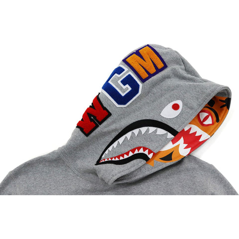 SHARK X TIGER PULLOVER HOODIE MENS