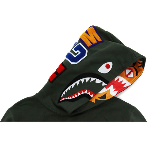 SHARK X TIGER PULLOVER HOODIE MENS