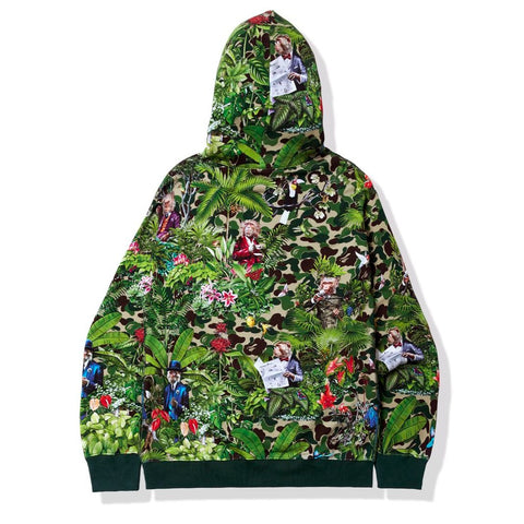 BAPE X MONKEY 47 PULLOVER HOODIE MENS