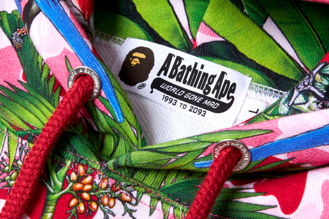BAPE X MONKEY 47 PULLOVER HOODIE MENS
