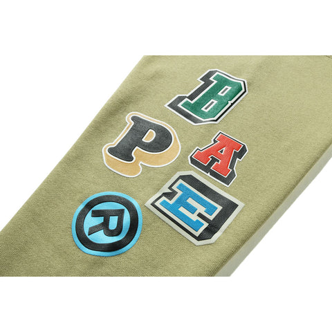 MULTI FONTS LOOSE FIT PULLOVER HOODIE MENS