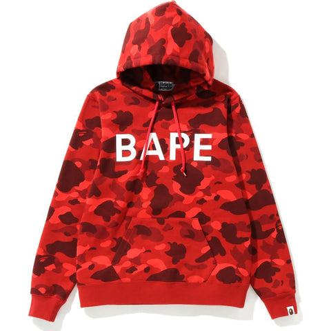 COLOR CAMO BAPE PULLOVER HOODIE LADIES