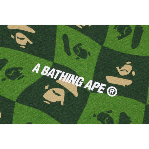 BAPE DISTORTION PULLOVER HOODIE MENS