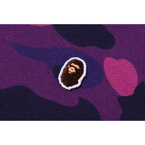 COLOR CAMO ONE POINT APE HEAD PULLOVER HOODIE KIDS