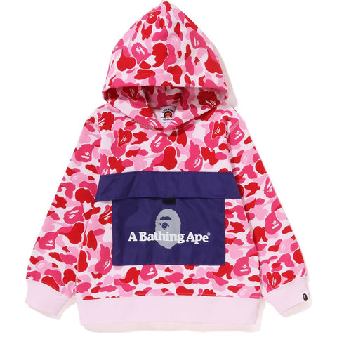 ABC CAMO BIG POCKET PULLOVER HOODIE KIDS