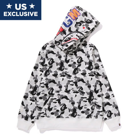 ABC CAMO SHARK PULLOVER HOODIE KIDS