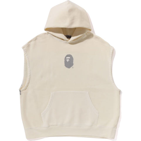 BAPE SLEEVELESS PULLOVER HOODIE MENS