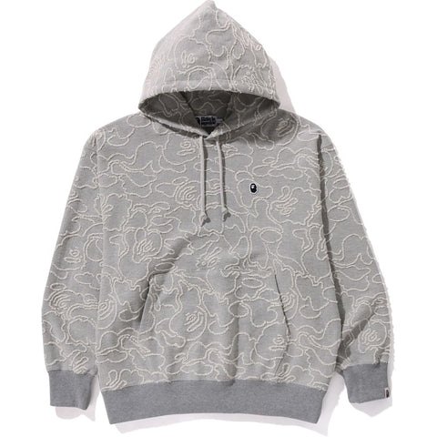 NEON CAMO JACQUARD PULLOVER HOODIE RELAXED FIT MENS