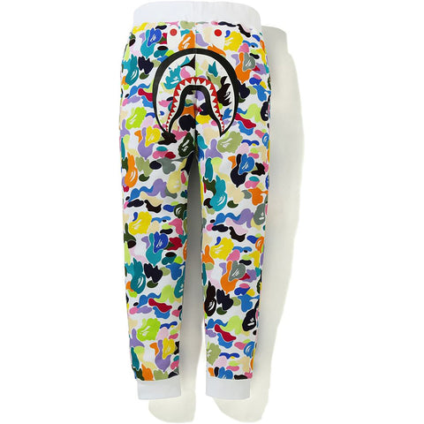 MULTI CAMO SHARK SLIM SWEAT PANTS MENS