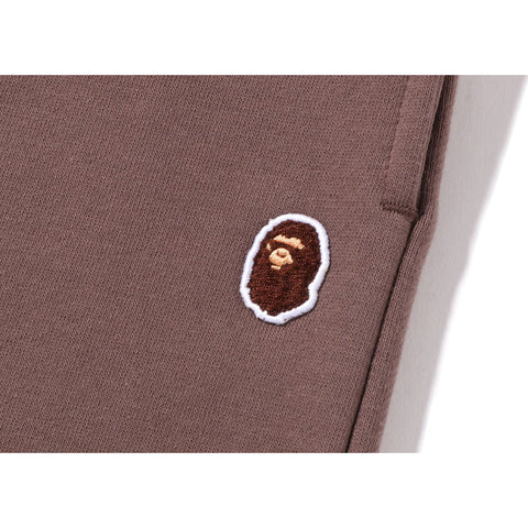 APE HEAD ONE POINT OVERSIZED SWEAT PANTS LADIES