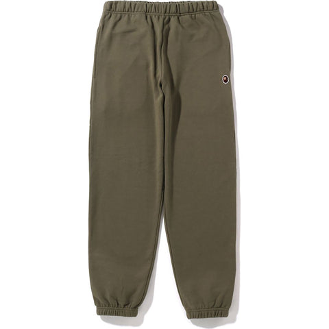 APE HEAD ONE POINT OVERSIZED SWEAT PANTS LADIES
