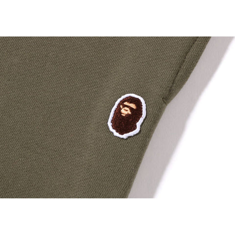 APE HEAD ONE POINT OVERSIZED SWEAT PANTS LADIES