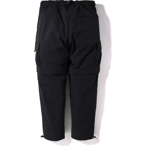MULTI POCKET DETACHABLE WIDE FIT PANTS MENS