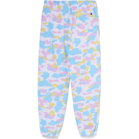 NEW MULTI CAMO OVERSIZED SWEAT PANTS L