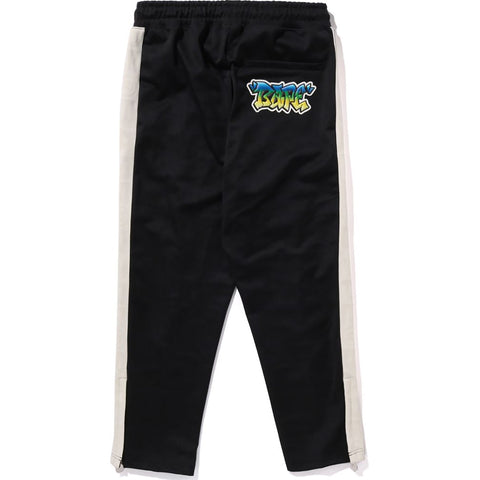 LUX SPORT PATTERN JACQUARD TRACK PANTS MENS
