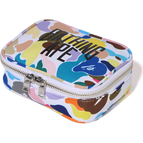 MULTI CAMO NYC LOGO AMENITY POUCH MENS
