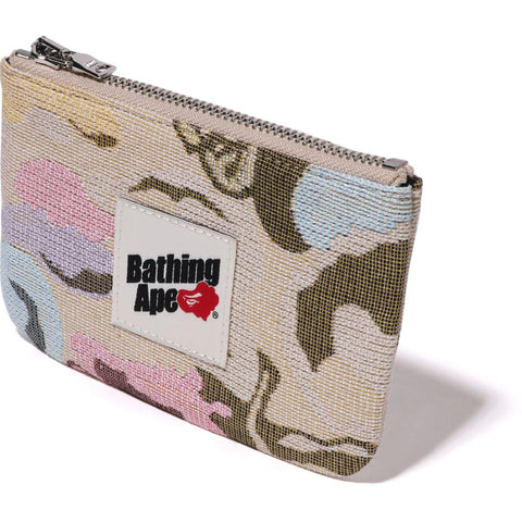 BAPE ART CAMO POUCH