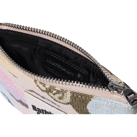 BAPE ART CAMO POUCH