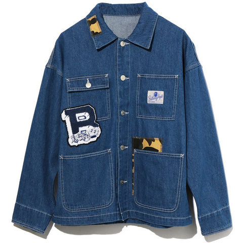 PATCHWORK DENIM COVERALL LADIES