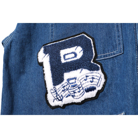 PATCHWORK DENIM COVERALL LADIES