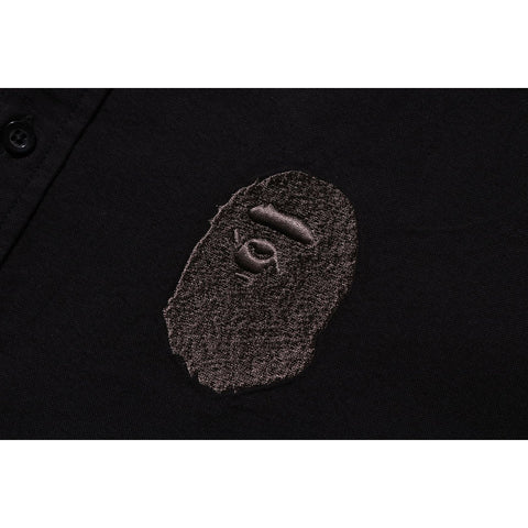 LARGE APE HEAD OXFORD BD SHIRT MENS
