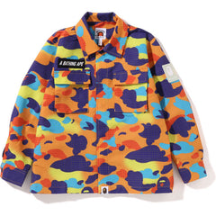 GRID CAMO MILITARY SHIRT KIDS