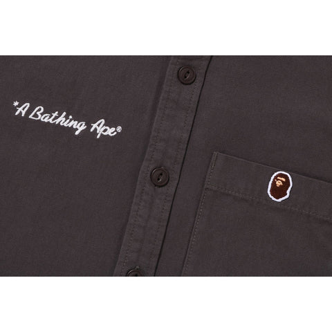 A BATHING APE WORK SHIRT LADIES