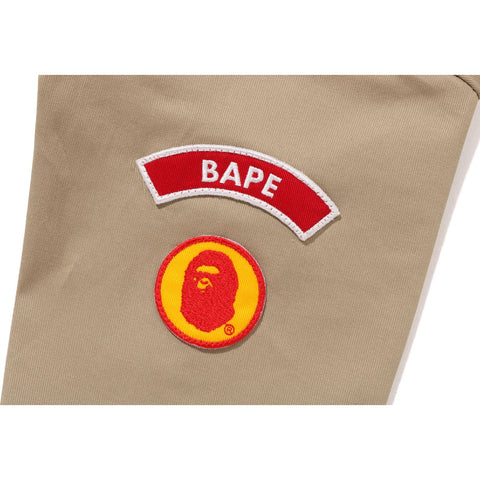 BAPE BOY SCOUT SHIRT KIDS