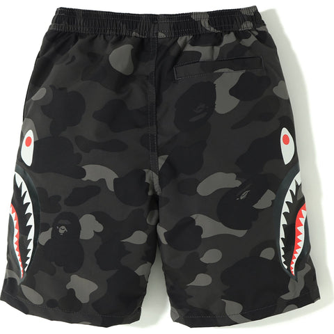COLOR CAMO SIDE SHARK BEACH PANTS KIDS