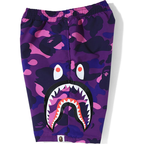 COLOR CAMO SIDE SHARK BEACH PANTS KIDS