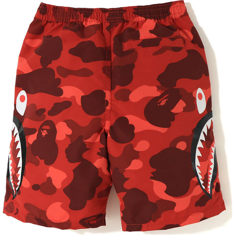 COLOR CAMO SIDE SHARK BEACH PANTS KIDS