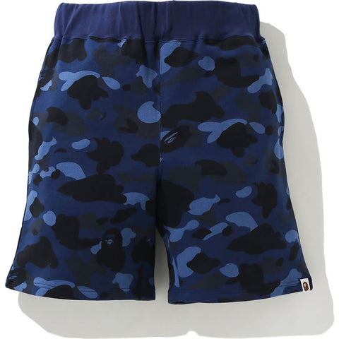 COLOR CAMO SWEAT SHORTS MENS