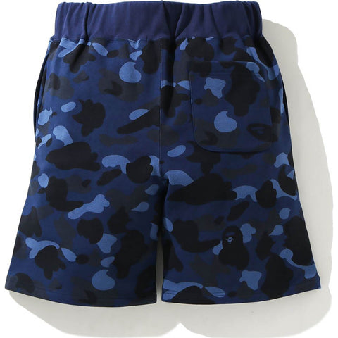 COLOR CAMO SWEAT SHORTS MENS