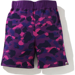 COLOR CAMO SWEAT SHORTS MENS