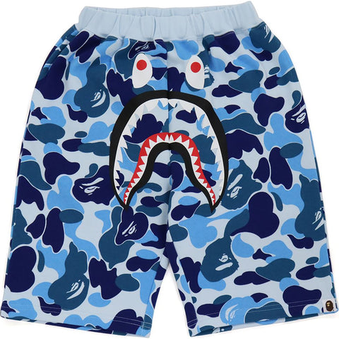 BIG ABC CAMO SHARK SWEAT SHORTS KIDS