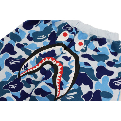 BIG ABC CAMO SHARK SWEAT SHORTS KIDS