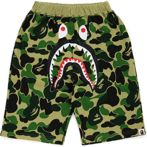 BIG ABC CAMO SHARK SWEAT SHORTS KIDS