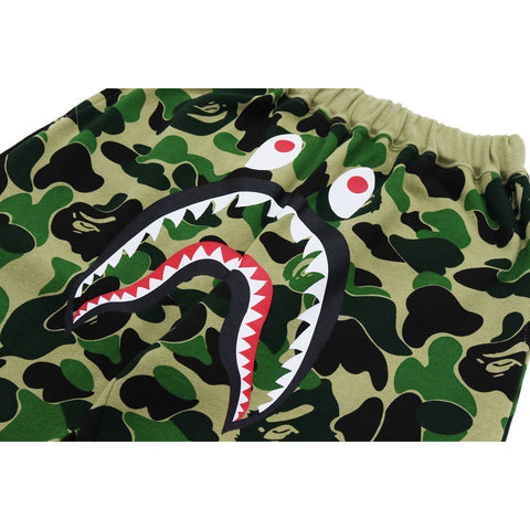 BIG ABC CAMO SHARK SWEAT SHORTS KIDS