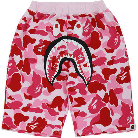 BIG ABC CAMO SHARK SWEAT SHORTS KIDS