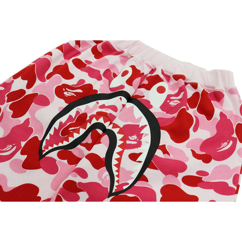 BIG ABC CAMO SHARK SWEAT SHORTS KIDS