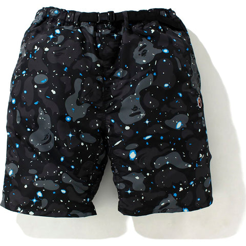 SPACE CAMO TRACK SHORTS MENS