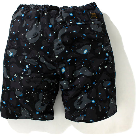SPACE CAMO TRACK SHORTS MENS