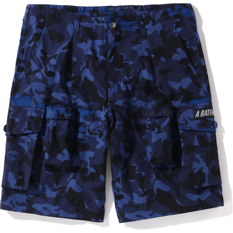 SAND CAMO MULTI POCKET WIDE FIT SHORTS MENS