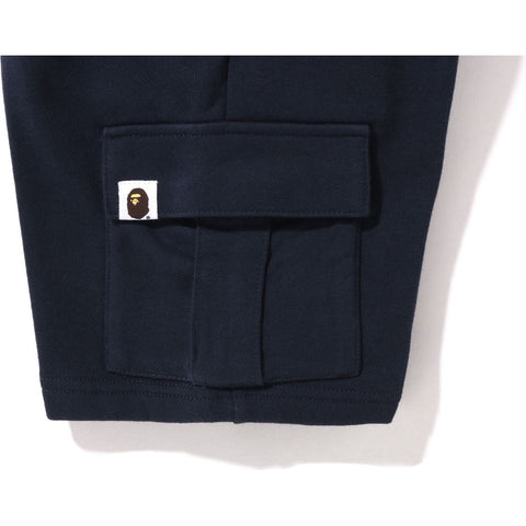 APE HEAD PATCH CARGO SWEAT SHORTS KIDS