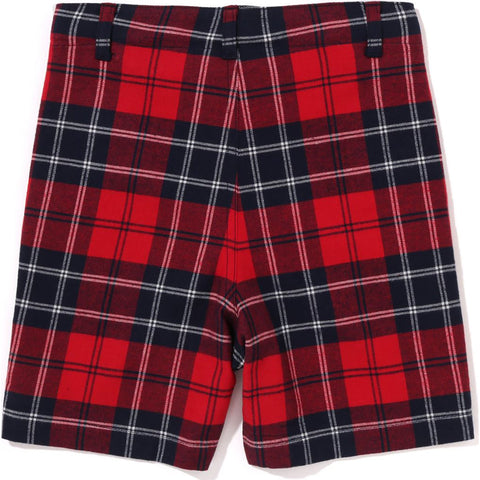 CHECK APE HEAD PATCH SHORTS KIDS