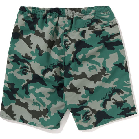 WOODLAND CAMO BEACH SHORTS MENS