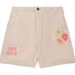 BAPE BLACK APE HEAD SHORTS MENS