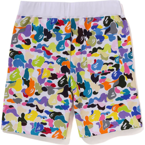 MULTI CAMO NYC LOGO SWEAT SHORTS MENS