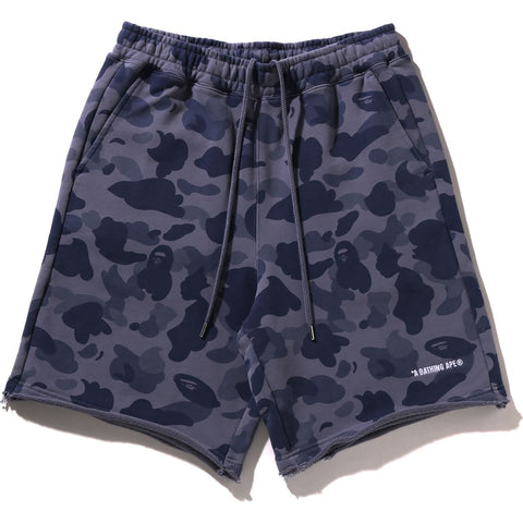 1ST CAMO HEAVY WASHED RELAXED FIT SWEAT SHORTS M