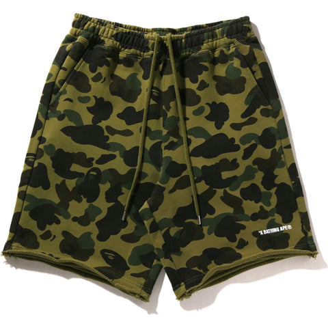 1ST CAMO HEAVY WASHED RELAXED FIT SWEAT SHORTS M